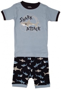 Hatley Boys 2-7 Short Pajama Set, Sharks, 6 Hatley Boys 2-7 Short Pajama Set, Sharks, 6