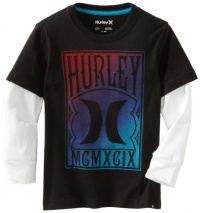 Hurley Boys 2-7 Ace Of Base Slider, Black, 6 Hurley Boys 2-7 Ace Of Base Slider, Black, 6