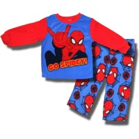 Spider-man Go Spidey! 2 piece fleece pajama set for toddler boys - 4T Spider-man Go Spidey! 2 piece fleece pajama set for toddler boys - 4T
