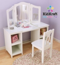 KidKraft Deluxe Vanity & Chair KidKraft Deluxe Vanity & Chair