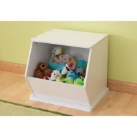 KidKraft Single Storage Unit, White KidKraft Single Storage Unit, White