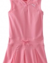 PUMA Girl's 2-6x Sleeveless Core Dress, Pink, 4