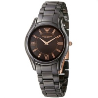 Emporio Armani Women's AR1445 Ceramic Brown Ceramic Bracelet Watch Emporio Armani Women's AR1445 Ceramic Brown Ceramic Bracelet Watch