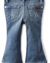 7 For All Mankind Baby-Girls Infant A Pocket Pant, Heritage Light, 18 Months