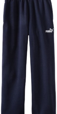 PUMA Boy's Fleece Pants, Blue, L (14/16) PUMA Boy's Fleece Pants, Blue, L (14/16)