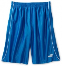 PUMA Boy's Piped Sport Shorts, Blue, Small (8-10) PUMA Boy's Piped Sport Shorts, Blue, Small (8-10)