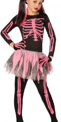 Punk Skeleton Child Halloween Costume (Medium) Punk Skeleton Child Halloween Costume (Medium)