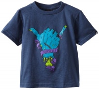 Quiksilver Boys 2-7 Zombie Hands Kids Tee, Navy, X-Large Quiksilver Boys 2-7 Zombie Hands Kids Tee, Navy, X-Large