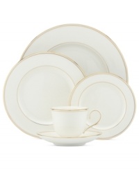 A classic pattern makes a comeback in the Lenox Federal Gold soup bowl. Bands of shimmering 24-karat gold adorn bone china that radiates grace and luxury. A classic pattern makes a comeback in the Lenox Federal Gold soup bowl. Bands of shimmering 24-karat gold adorn bone china that radiates grace and luxury.