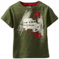 Tommy Hilfiger Boys 2-7 Short Sleeve Arnie Tee, Terrapin Brown, 03 Regular Tommy Hilfiger Boys 2-7 Short Sleeve Arnie Tee, Terrapin Brown, 03 Regular