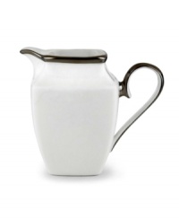 Beautiful in its simplicity, this collection features a timeless, elegant design. The pristine bone china is accented by a single, shimmering band of platinum. The understated beauty of this china will add a refined sophistication to your dining experience for years to come. Beautiful in its simplicity, this collection features a timeless, elegant design. The pristine bone china is accented by a single, shimmering band of platinum. The understated beauty of this china will add a refined sophistication to your dining experience for years to come.