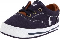Ralph Lauren Layette Vaughn Crib Shoe (Infant/Toddler) Soft Sole,Navy Canvas 2,4 M US Infant Ralph Lauren Layette Vaughn Crib Shoe (Infant/Toddler) Soft Sole,Navy Canvas 2,4 M US Infant
