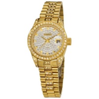Akribos XXIV Women's AK487YG Diamond Quartz Bracelet Watch Akribos XXIV Women's AK487YG Diamond Quartz Bracelet Watch