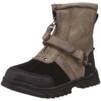 Polo By Ralph Lauren Conquest Hi II Boot (Toddler/Little Kid/Big Kid),Black Nubuck-Charcoal Leather,10 M US Toddler Polo By Ralph Lauren Conquest Hi II Boot (Toddler/Little Kid/Big Kid),Black Nubuck-Charcoal Leather,10 M US Toddler