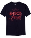 Be photo ready at all times in this rad graphic tee from Swag Like Us.