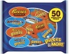 Hershey's Snack Size Assortment (Almond Joy & Reese's), 50-Piece, 26.5-Ounce Bags (Pack of 2)