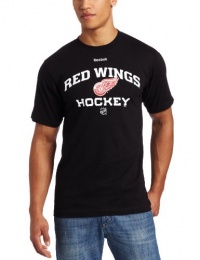 NHL Detroit Red Wings Authoritative Team Short Sleeve Tee NHL Detroit Red Wings Authoritative Team Short Sleeve Tee