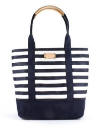 Kate Spade New York Collins Avenue Tarin Tote (Navy/Cream Stripe) Kate Spade New York Collins Avenue Tarin Tote (Navy/Cream Stripe)