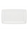 Serve crab cakes or roast chicken on this large Wickford platter and tie in timeless sophistication with every meal. Versatile white china in a contemporary shape is embossed with a knotted rope motif by kate spade new york.