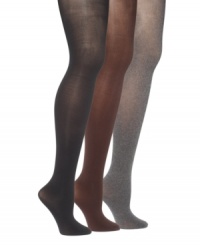 Opaque and rich in color, these Lauren by Ralph Lauren tights with a flattering control top are perfect for layering under skirts and dresses. Opaque and rich in color, these Lauren by Ralph Lauren tights with a flattering control top are perfect for layering under skirts and dresses.