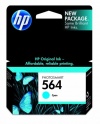 HP 564 Cyan Ink Cartridge in Retail Packaging