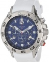 Nautica Men's N14537G NST Round Chronograph Resin Band Watch