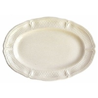 In 1821, Gien was founded for the purpose of bringing fine English earthenware manufacturing techniques to France. Pont Au Choux White is an ivory dinnerware collection with intricate inlaid design work. In 1821, Gien was founded for the purpose of bringing fine English earthenware manufacturing techniques to France. Pont Au Choux White is an ivory dinnerware collection with intricate inlaid design work.