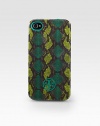 An exotic snake-print print design that snaps over your iPhone® for a stylish cover.Plastic2½W X 4¾H X ½DImportedPlease note: iPhone® not included.