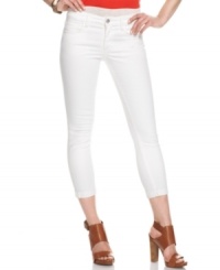 Bright white, these Joe's Jeans skinny cropped jeans are superhot for summer! Bright white, these Joe's Jeans skinny cropped jeans are superhot for summer!