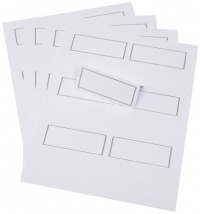 Wilton Silver Border Place Cards