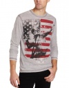 Marc Ecko Cut & Sew Men's Don't Tread Thermal Shirt