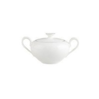 Villeroy & Boch Anmut Platinum No. 1 12-Ounce Covered Sugar Villeroy & Boch Anmut Platinum No. 1 12-Ounce Covered Sugar