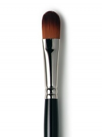 Laura Mercier developed this long handle brush with flat, synthetic bristles and an oval shape to set Secret Concealer and Secret Camouflage with Translucent Loose Powder. Made in USA. Laura Mercier developed this long handle brush with flat, synthetic bristles and an oval shape to set Secret Concealer and Secret Camouflage with Translucent Loose Powder. Made in USA.