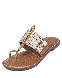 Sam Edelman Flat Sandals - Gibson Tribal Toe Ring Sam Edelman Flat Sandals - Gibson Tribal Toe Ring