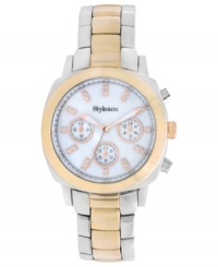 An everyday dress watch with touches of warm hues from Style&co. An everyday dress watch with touches of warm hues from Style&co.