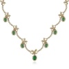 Effy Jewelry Effy® 14K Yellow Gold Diamond and Emerald Pendant 4.98 Tcw.