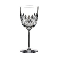 A toast to the tapered silhouette and elongated stem of this opulent Waterford red wine glass-an elegant addition to fine dining occasions. A toast to the tapered silhouette and elongated stem of this opulent Waterford red wine glass-an elegant addition to fine dining occasions.