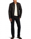 Levi's Men's Faux Leather Racer Blazer