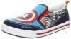 Stride Rite Captain America Sneaker (Toddler/Little Kid),Blue/Red,13 M US Little Kid