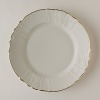 Simply Anna is a simply elegant collection of embossed whiteware with Anna Weatherley's signature shark's tooth gold banding. The collection works beautifully with all of Anna's lavishly decorated offerings, or if your leanings are to a more sedate and understated elegance, you will find no better option to set a beautiful table.