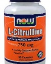 NOW Foods L - Citrulline  750mg, 90 Capsules