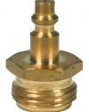 Camco 36143 RV Blow Out Plug with Brass Quick Connect