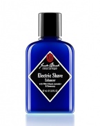 Designed for use with an electric razor, this lightweight, soothing balm provides superior skin conditioning and promotes a close, easy shave. Apply immediately before shaving to help stiffen and prop up whiskers for a closer, smoother electric shave. Gentle, natural astringents prep beard. Lavender and Oat Kernel Flour soothe skin, reduces irritation. Sunflower Seed Oil and Glycerin condition skin.