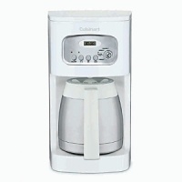 This clever coffee maker is so fully automatic that it only needs you to choose when and how much. With 24-hour programmability and a double-walled insulated thermal carafe, it brews coffee fast and keeps it at the perfect temperature for hours. The Brew Pause feature lets you enjoy a cup of coffee before brewing has finished-just grab the ergonomic handle and pour using the dripless spout. Manufacturer's limited 3-year warranty. This clever coffee maker is so fully automatic that it only needs you to choose when and how much. With 24-hour programmability and a double-walled insulated thermal carafe, it brews coffee fast and keeps it at the perfect temperature for hours. The Brew Pause feature lets you enjoy a cup of coffee before brewing has finished-just grab the ergonomic handle and pour using the dripless spout. Manufacturer's limited 3-year warranty.