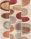 Area Rug 2x8 Runner Contemporary Ivory Color - Momeni New Wave Rug from RugPal