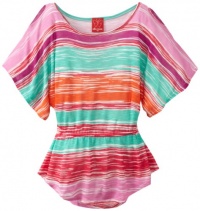 Ella Moss Girl Girls 7-16 Sunrise Top, Carmine, 10 Ella Moss Girl Girls 7-16 Sunrise Top, Carmine, 10