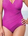 Miraclesuit Women's Solid Oceanus Swimsuit Fuchsia