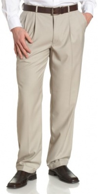 Louis Raphael ROSSO Men's Poly Viscose Super 150S Luxe Twill Hidden Extension Pleated Dress Pant Louis Raphael ROSSO Men's Poly Viscose Super 150S Luxe Twill Hidden Extension Pleated Dress Pant