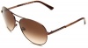 Kate Spade Women's Aldas Aviator Sunglasses,Brown Frame/Brown Gradient Lens,One Size