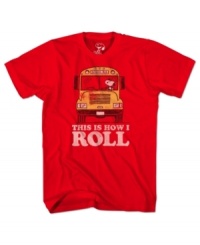 Get on the bus! This fresh tee from Epic Threads is all about having fun with your crew. Get on the bus! This fresh tee from Epic Threads is all about having fun with your crew.